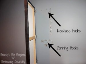 Hidden Necklace and Earring Hooks